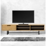 Szafka RTV-56 Drewno Lite Dąb Loft Lakier Rozmiary od 100 cm do 200 cm PREMIUM